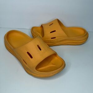 HOKA ONE ONE Unisex Ora Recovery Slide 3 Sherbet Orange Size M(5) W(7)